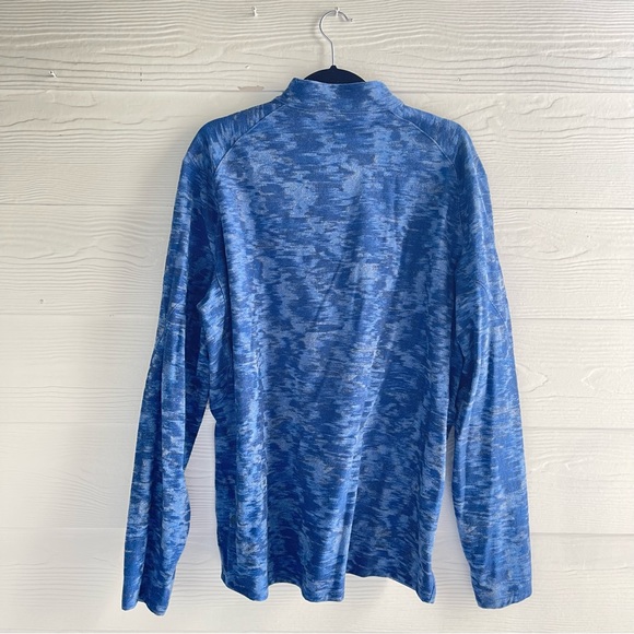 Lululemon Surge Warm 1/2 Zip Pullover - Men's Size XXL, Blue, Stylish & Function - Picture 5 of 5